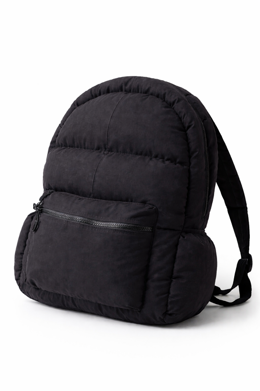 Mini puffer backpack